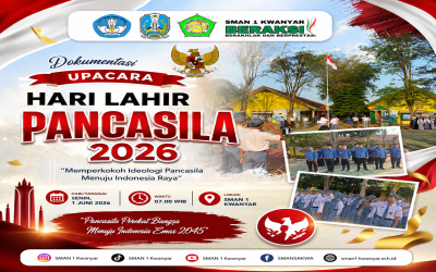 Upacara Peringatan Hari Lahir Pancasila 2026 di SMAN 1 Kwanyar Berlangsung Khidmat dan Penuh Semangat Kebangsaan