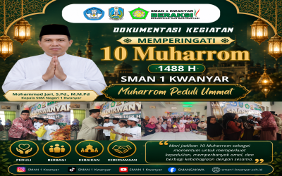 Memperingati 10 Muharrom 1488 H, SMAN 1 Kwanyar Gelar Kegiatan “Muharrom Peduli Ummat”