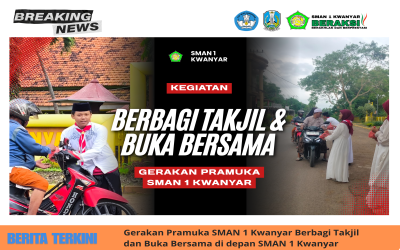 Pramuka SMANSAKWA Gelar Berbagi Takjil dan Buka Puasa Bersama di Bulan Ramadhan